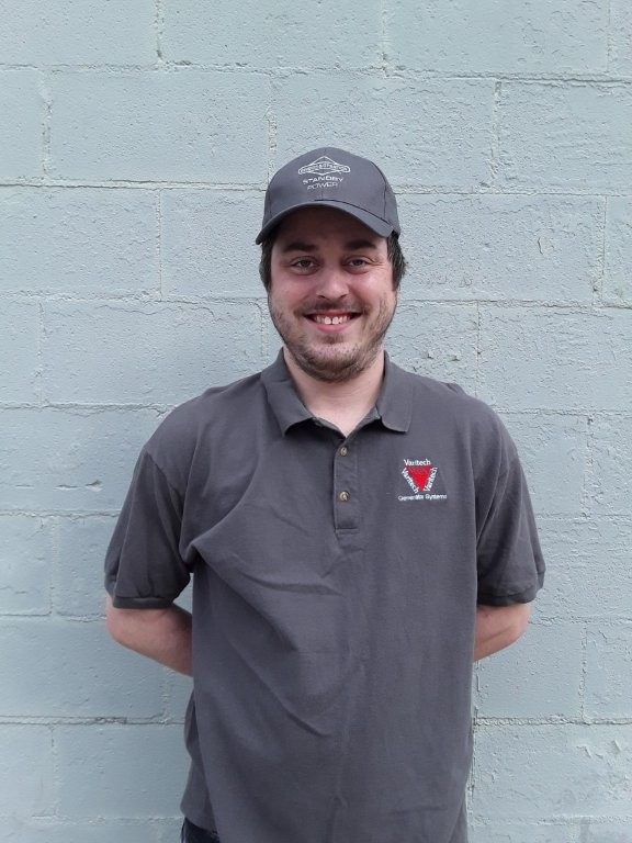 Matthew Bohr.jpg Varitech team member supporting generator installation, ATS service and long-term maintenance