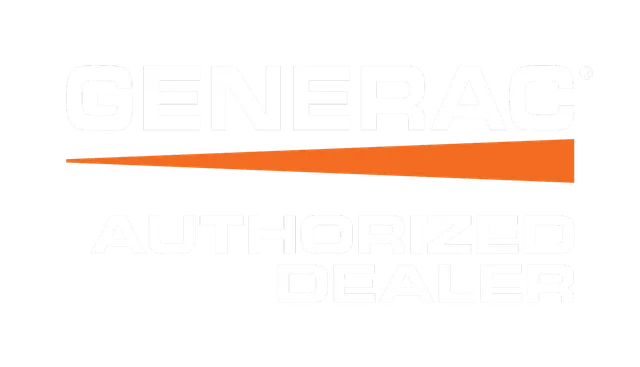 Generac Logo – White Generac Generator Installer 3